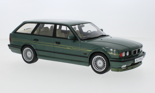 BMW-Alpina B10 4.6 Touring 1991 Donkergroen Metallic/Dekor - 1:18